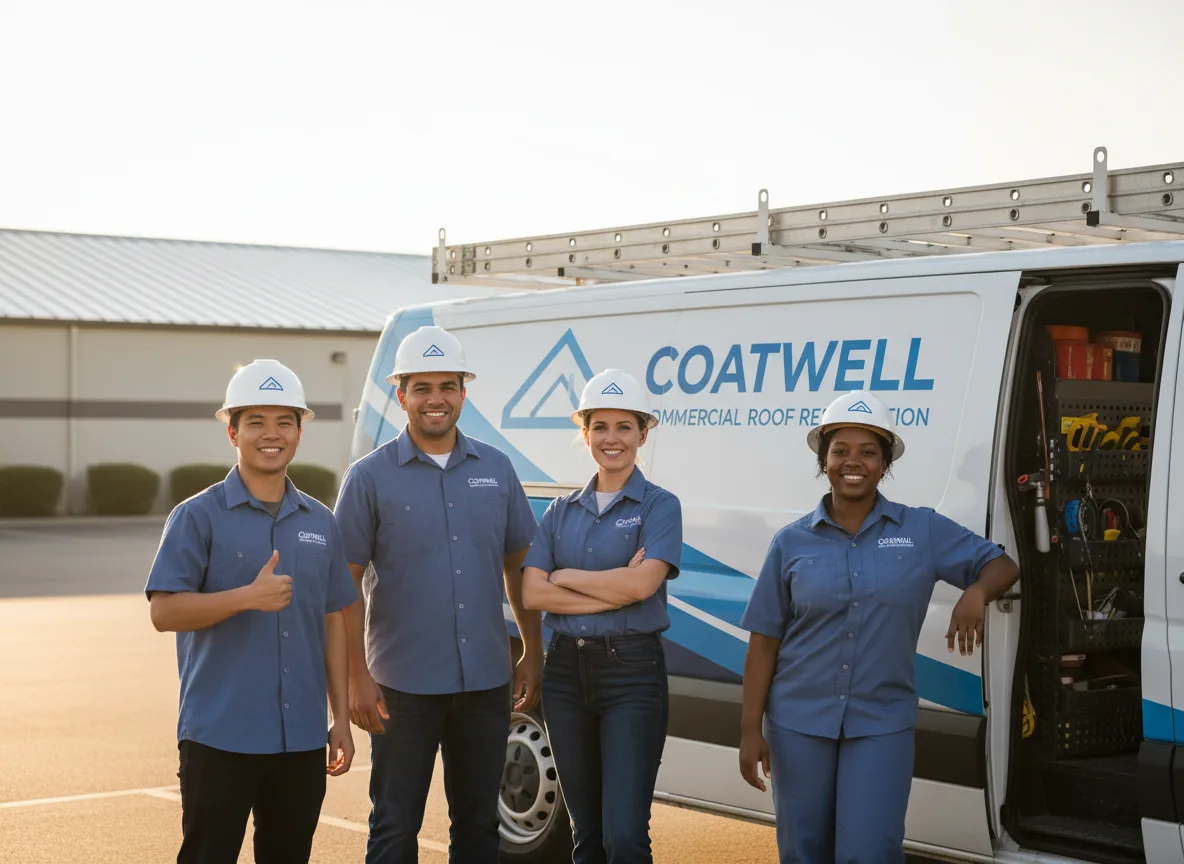 Commercial roof coating company in Flasher, ND